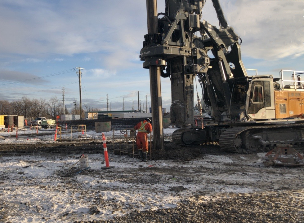 drilled shaft construction