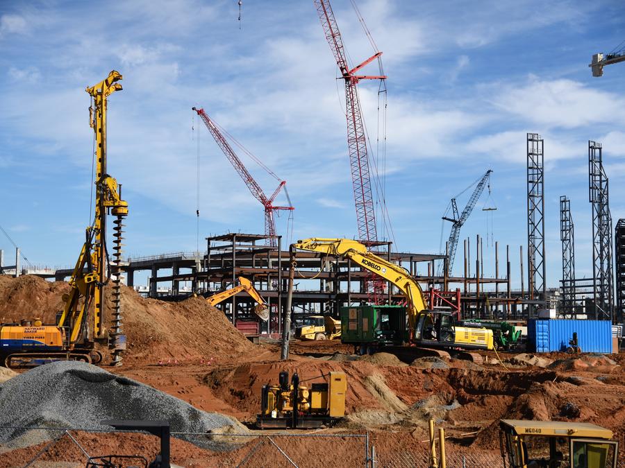 chantier de construction